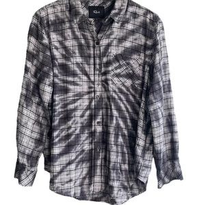 Rails- Women’s Milo in Black Swirl Tie Dye size small